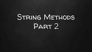 Learn JavaScript Part 14 - String Methods Part 2
