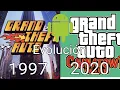Evolucion Android Grand Theft Auto GTA 1997 - 2020 Android 2020