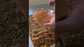 هريسة بالبيت المقادير بالكوب