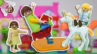 حلقتين الحصان اللعبة و الحصان الحقيقي في عائلة ساندي عائلة ساندي قصص اطفال 