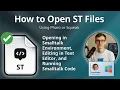 How to Open ST Files Smalltalk Source Code