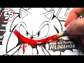 HORROR Artist vs 5 SONIC The Hedgehog Colouring Book