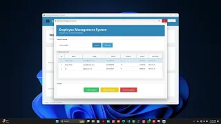 Employee Payroll Management System in Java GUI