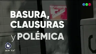 BASURA, CLAUSURAS y POLÉMICA en la Ciudad de Buenos Aires #TelefeNoticias