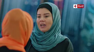 مسلسل الحلم شوف المفأجاة اللي حصلت في قاعدة عايدة وفاطمة 