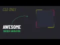 Awesome Border Animation Effects using CSS repeating conic gradient