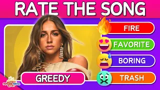 RATE THE SONG 🎵 | 2023-2024 TikTok Hits Tier List 🔥 | Music Quiz