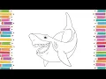 Shark Coloring Pages Fun Educational Coloring s for Kids