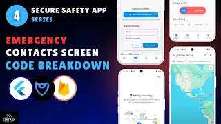 Building Emergency Contacts Screen UI In Flutter Clean Code Design Breakdown