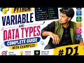 Python Variables Data Types Explained Complete Beginner Tutorial in Python 2026