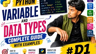 Python Variables Data Types Explained Complete Beginner Tutorial in Python 2026