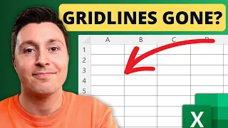 Show Gridlines in Excel Works Every Time
