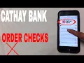 3 Ways To Order Cathay Bank Replacement Checks