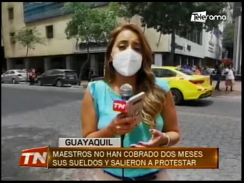Maestros no han cobrado dos meses sus sueldos y salieron a protestar