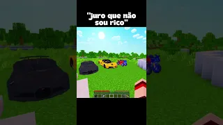 juro que não sou rico