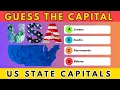 Can You Guess All 50 U S State Capitals Fun Geography Quiz Challenge
