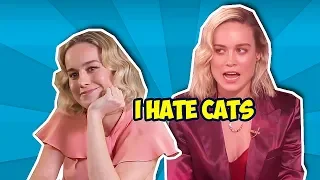 brie larson making people like her for 8 minutes straight