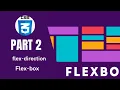 CSS Flexbox Flex-Direction Tutorial - Flexbox -PART 2