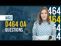WGU WGU D464 OA Real-Style Exam Questions Answers - Managing Operations