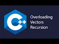 C Operator Overloading Vectors Recursion