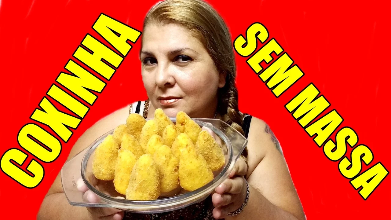 COXINHA DE FRANGO SEM MASSA, SEM FARINHA, RAPIDA E FÁCIL DE FAZER POR MARA CAPRIO CULINÁRIA E DICAS