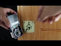 Electronic Deadbolt compact interior - Installation