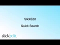 SlickEdit - Quick Search