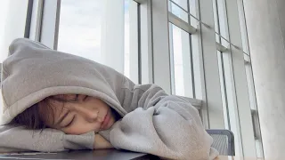시작하자마자 처자는 연세대 도서관 스터디윗미