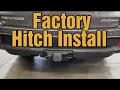 Toyota Highlander factory hitch install in 11 min 2016-2019