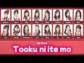 Download Lagu [Color Coded] SKE48 - Tooku ni Itemo Lyrics KAN/ROM/IND