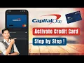 How to Activate Capital One Credit Card