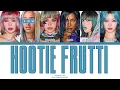 KATSEYE - Hootie Frutti // You as a Member // KARAOKE // (6 Members Ver.) Color Coded Lyrics