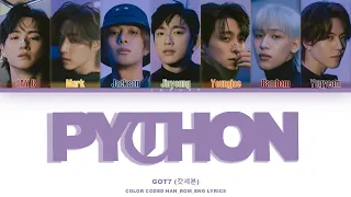 GOT7 PYTHON PYTHON Color Coded Han - Rom