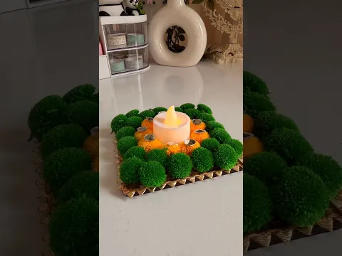 DIY Tealight Holder #diwalicraft #trendingnow #shorts #diy #diycrafts #craftideas #viralshort #fyp