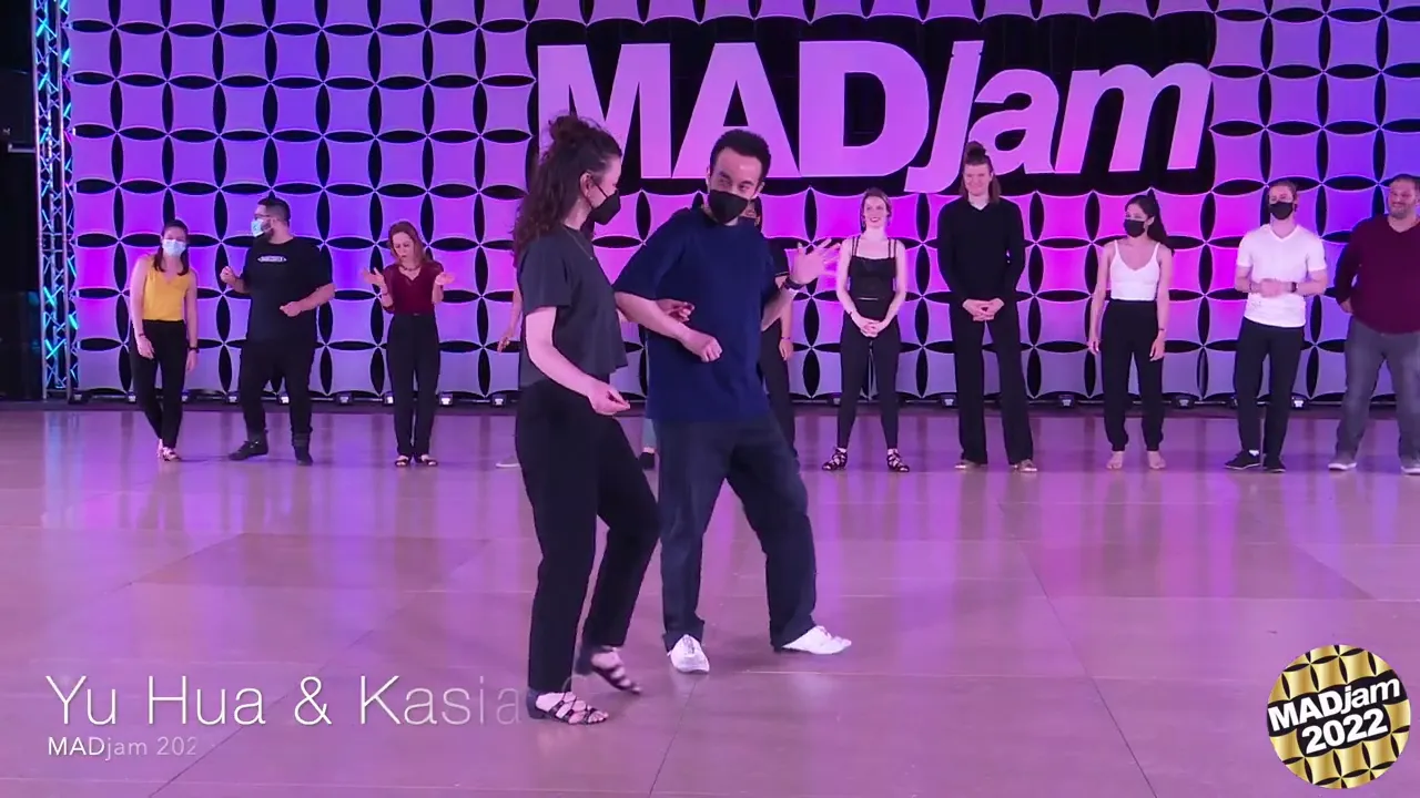 MADjam 2022 Advanced Strictly Swing Yu Hua & Kasia Gierat