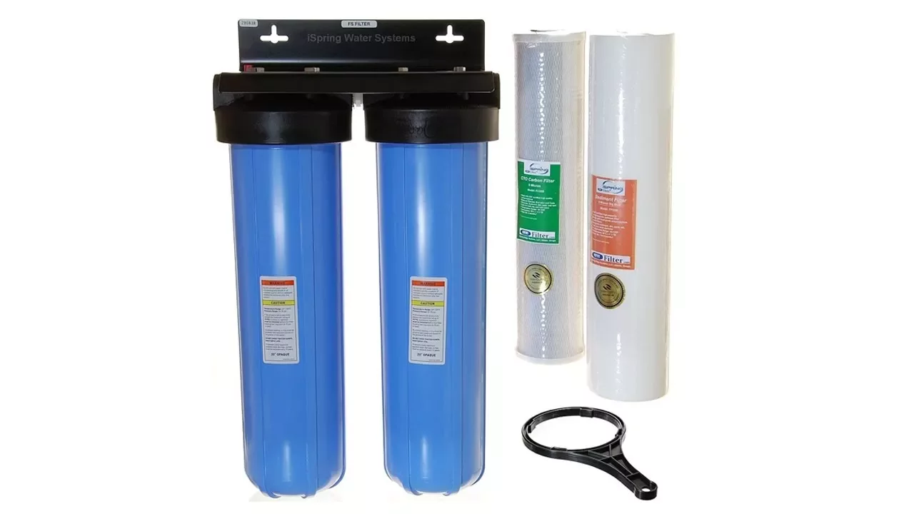 iSpring WGB22B 2 Stage 20 Inch Big Blue Whole House Water Filter Review