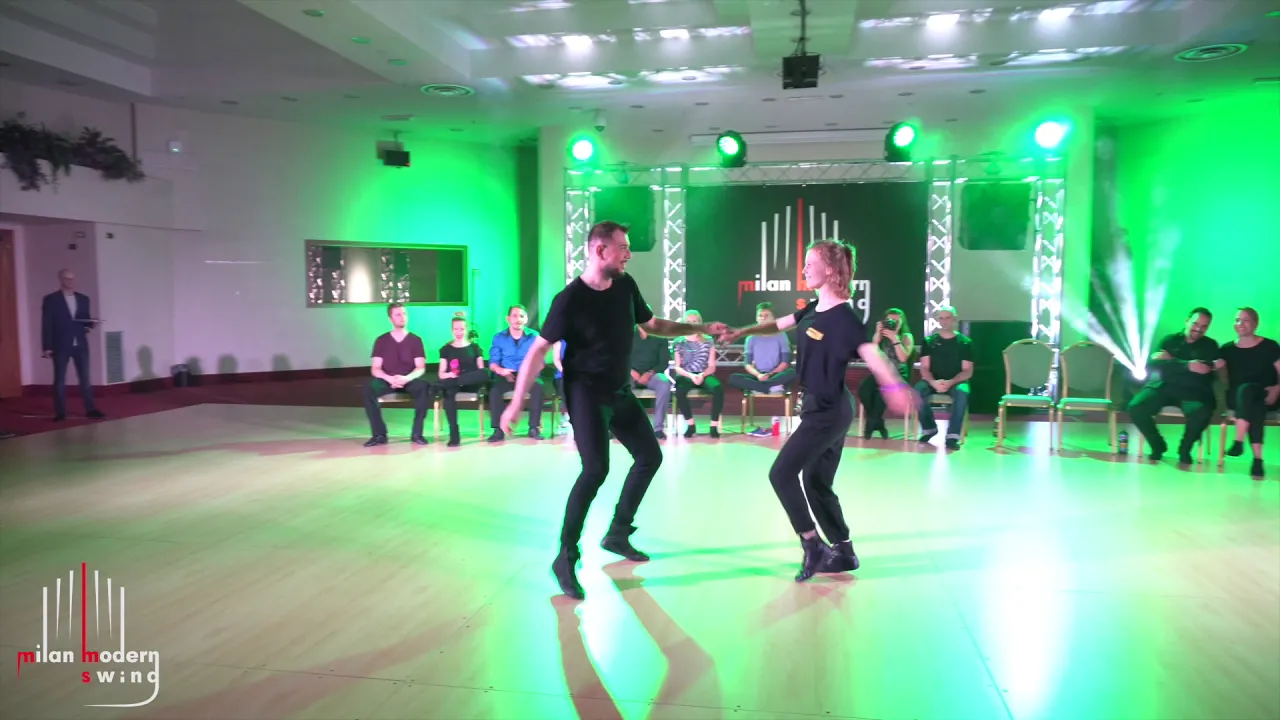 Milan Modern Swing 2019 Open Strictly Final-Lucio Ughi & Paulina Gorka
