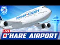 Download Lagu 🔴LIVE AIRPORT ACTION at CHICAGO O'HARE | SIGHTS \u0026 SOUNDS of PURE AVIATION |AVGEEK ORD PLANE SPOTTING