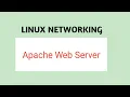 Apache web server Linux Networking