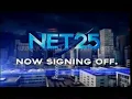 NET 25 Sign Off (2013-2014) with GMTV music background