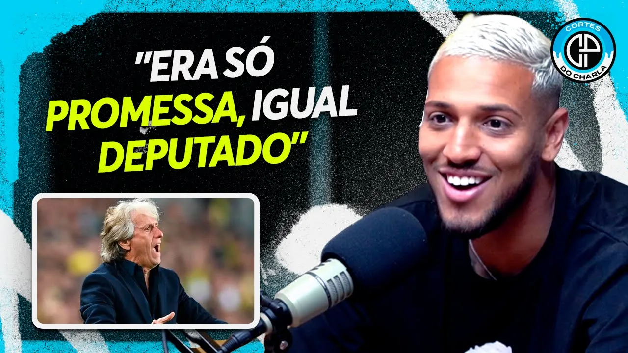JORGE JESUS ENGANOU O VINIÇÃO NO FLAMENGO DESSE JEITO