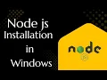 How to Install Node js on Windows Step by Step for Beginners