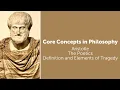 Aristotle The Poetics Definition and Elements of Tragedy Philosophy Core Concepts