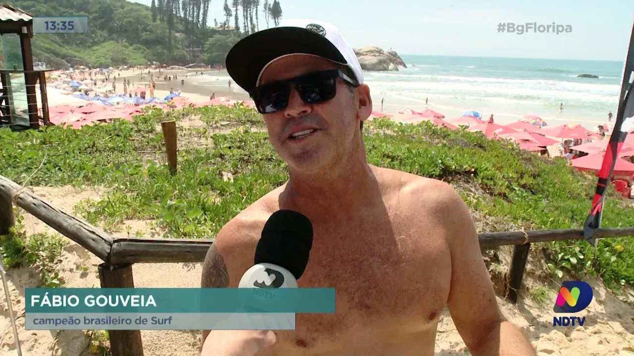 Competição entre pais e filhos reúne grandes nomes do surfe catarinense e brasileiro na Joaquina