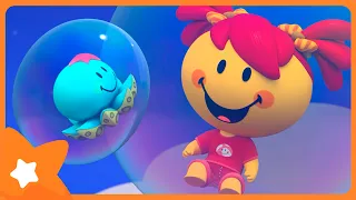 ¡Mi Rutina Para Dormir! 🫧 Burbujas En El Baño 🛀 Lullaby | Mini Smiley | El Reino Do Re Mi