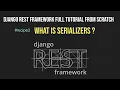 Django Rest Framework What Is Serializers DjangoRest Serializer Django Rest AIOC