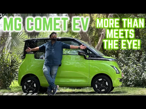 MG Comet EV | First Drive Review | Price, Range, Comfort, Performance Explained