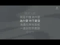 林宥嘉 Yoga Lin - 我不是神，我只是平凡卻直拗愛著你的人 | 歌詞版