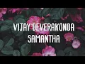 Na Roja Nuvve Song - Lyrics | Kushi | Vijay Deverakonda | Samantha Ruth Prabhu | Hesham Abdul Wahab