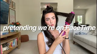 GRWM LET S CHAT Makeup routine skincare hair care life updates relationships traveling